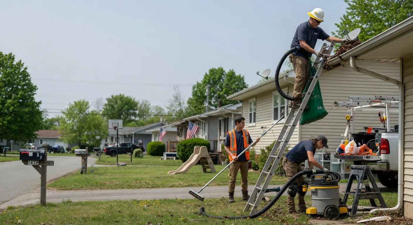 Gutter Installation in French Village, MO near me